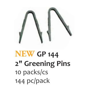 2 Inch Greening Pins, case of 1440 pieces